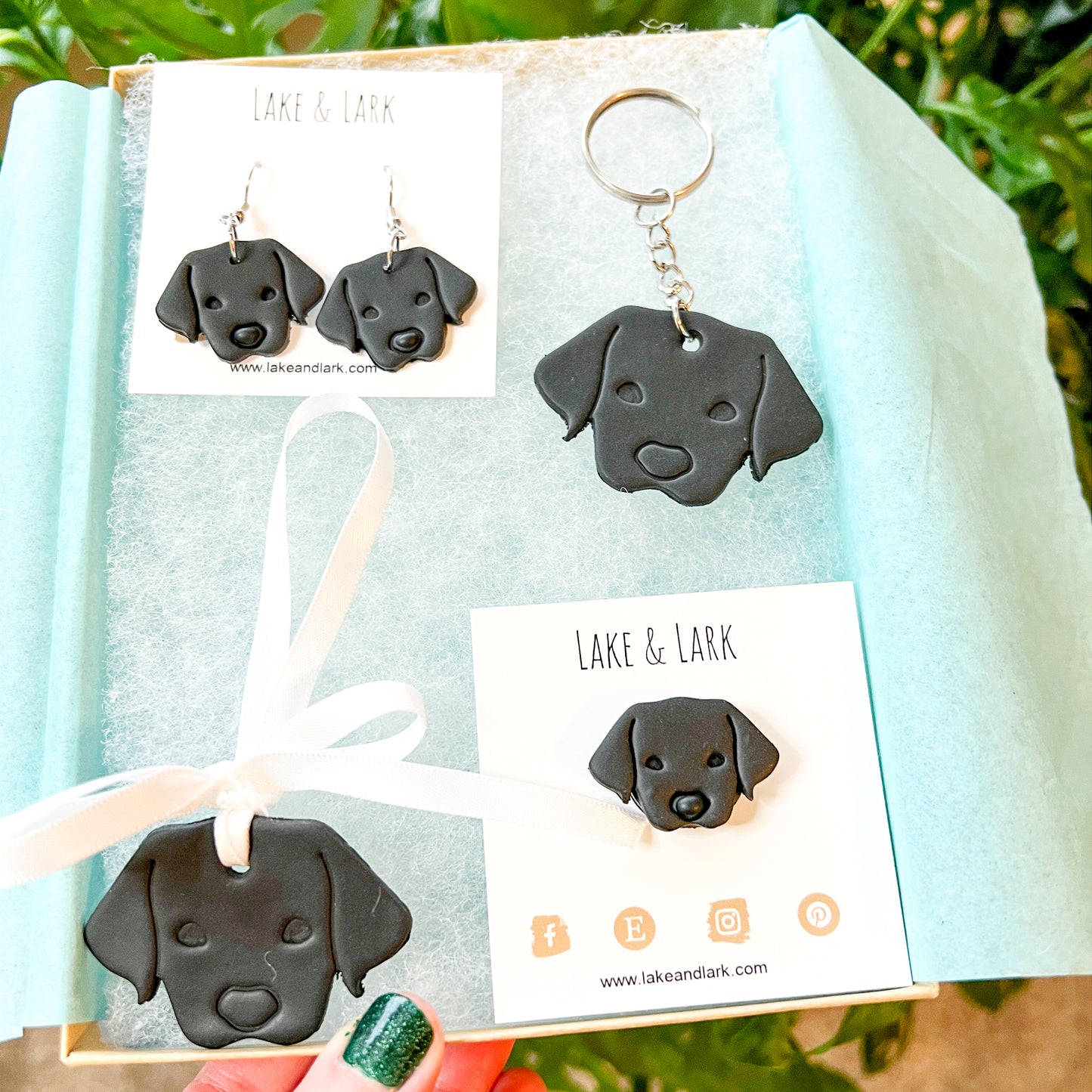 Retriever Dog Gift Box