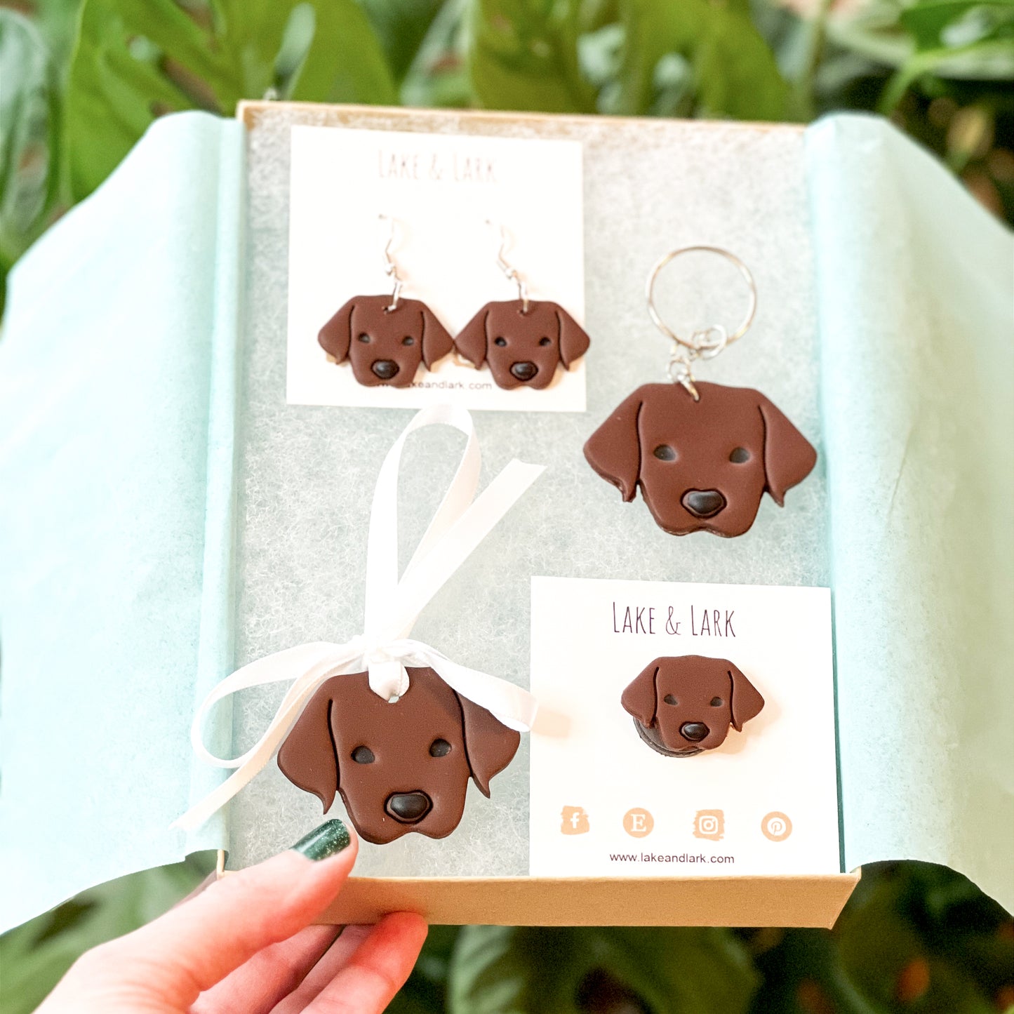 Retriever Dog Gift Box