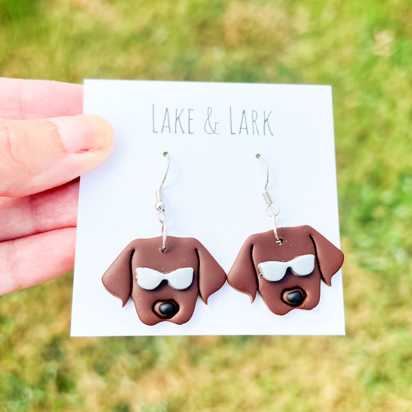 Labrador Retriever Dog Sunglasses Earrings