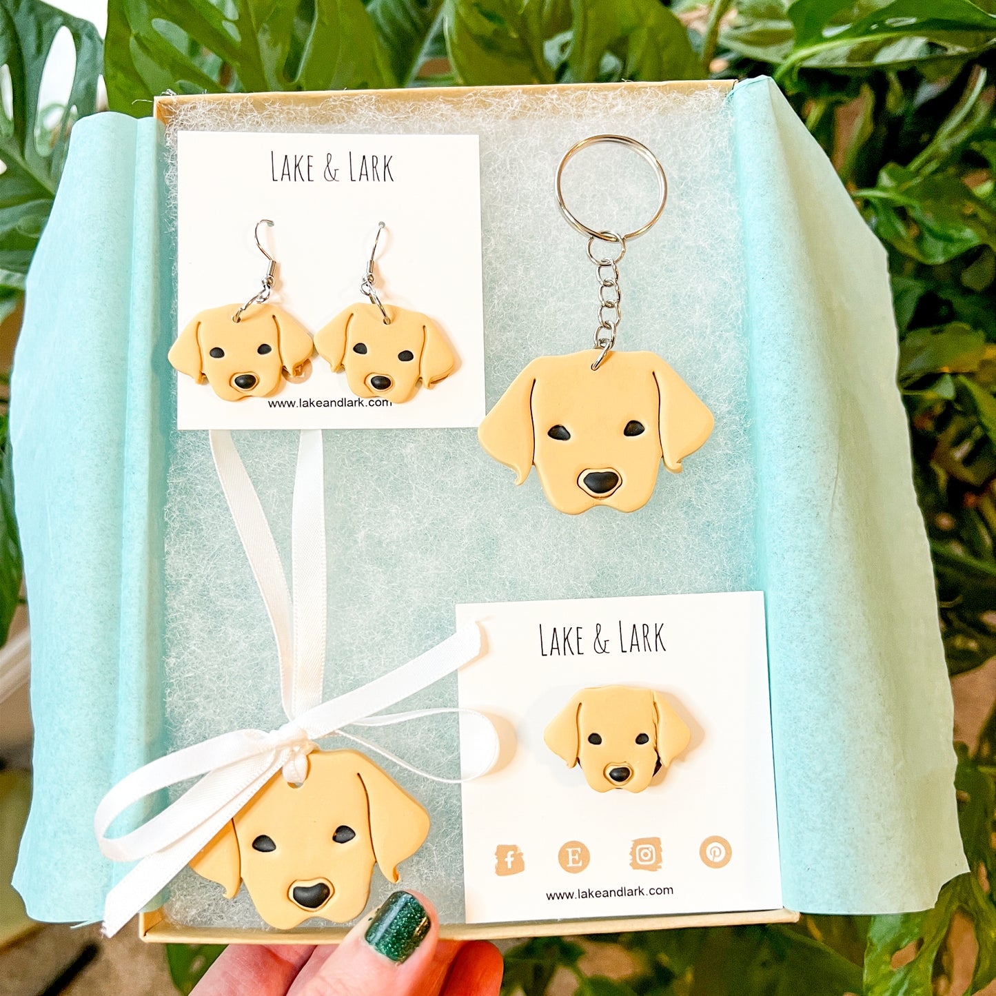 Retriever Dog Gift Box