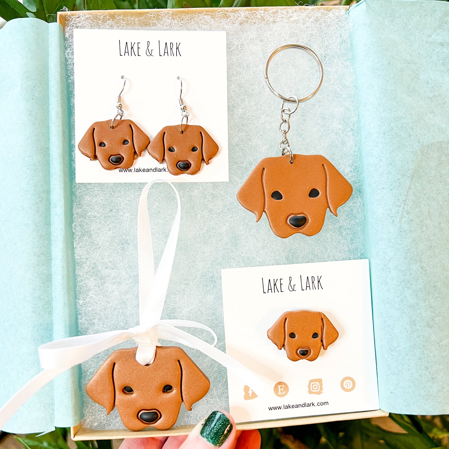 Retriever Dog Gift Box