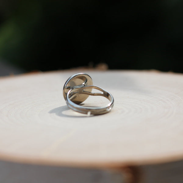 adjustable silver ring lake lark (1)