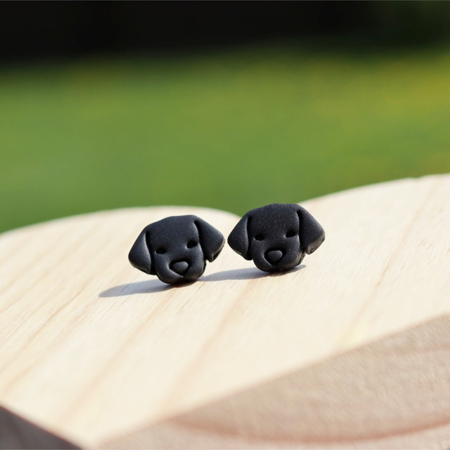 black labrador retriever dog stud earrings lake lark (1)