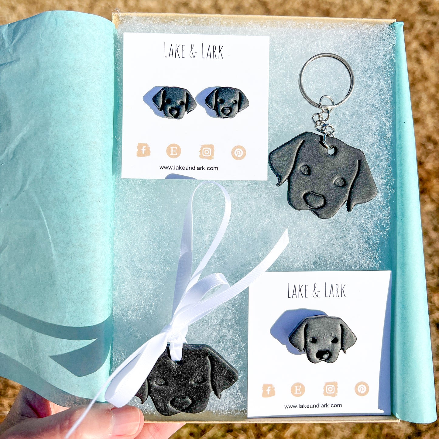 Retriever Dog Gift Box
