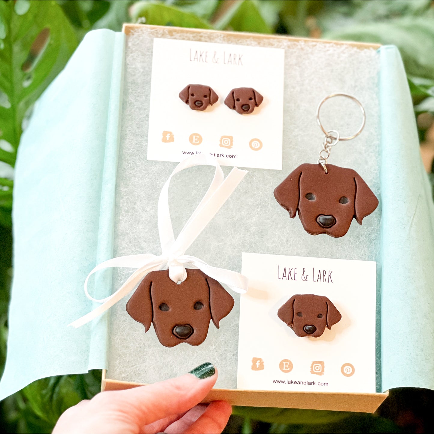 Retriever Dog Gift Box