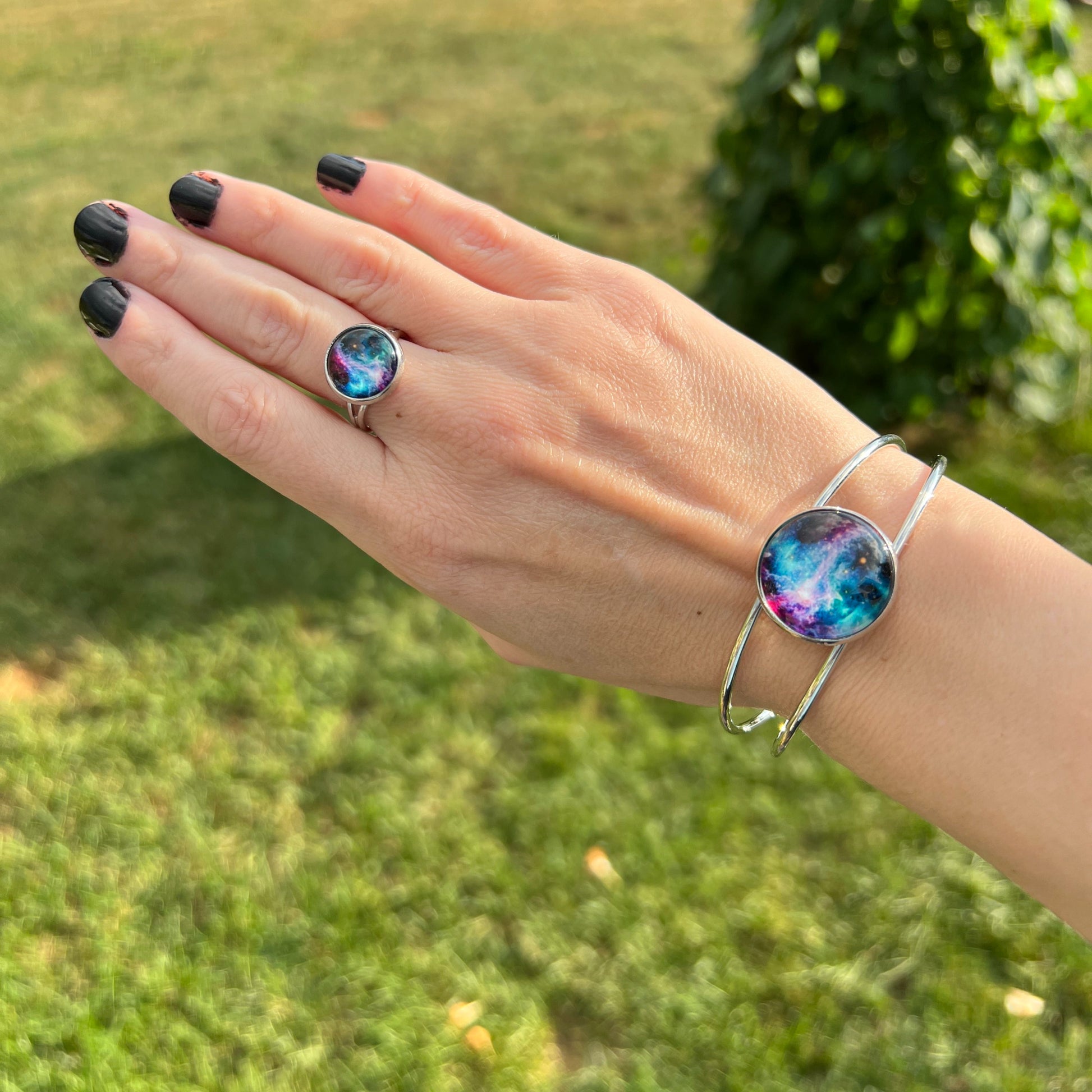 space jewelry gift set