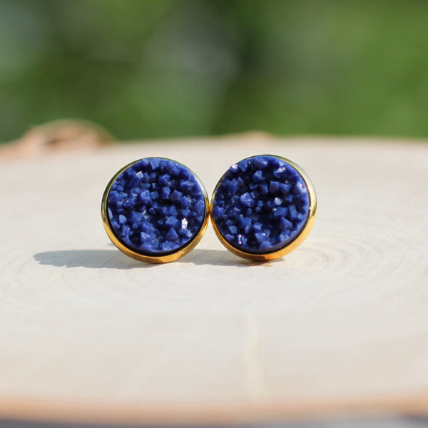 navy gold jewelry