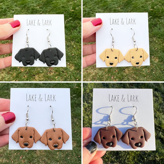 custom dog earrings