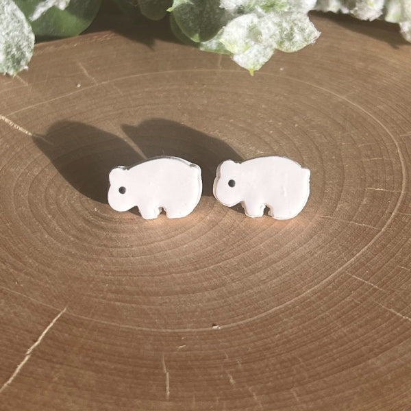 mama bear stud earrings