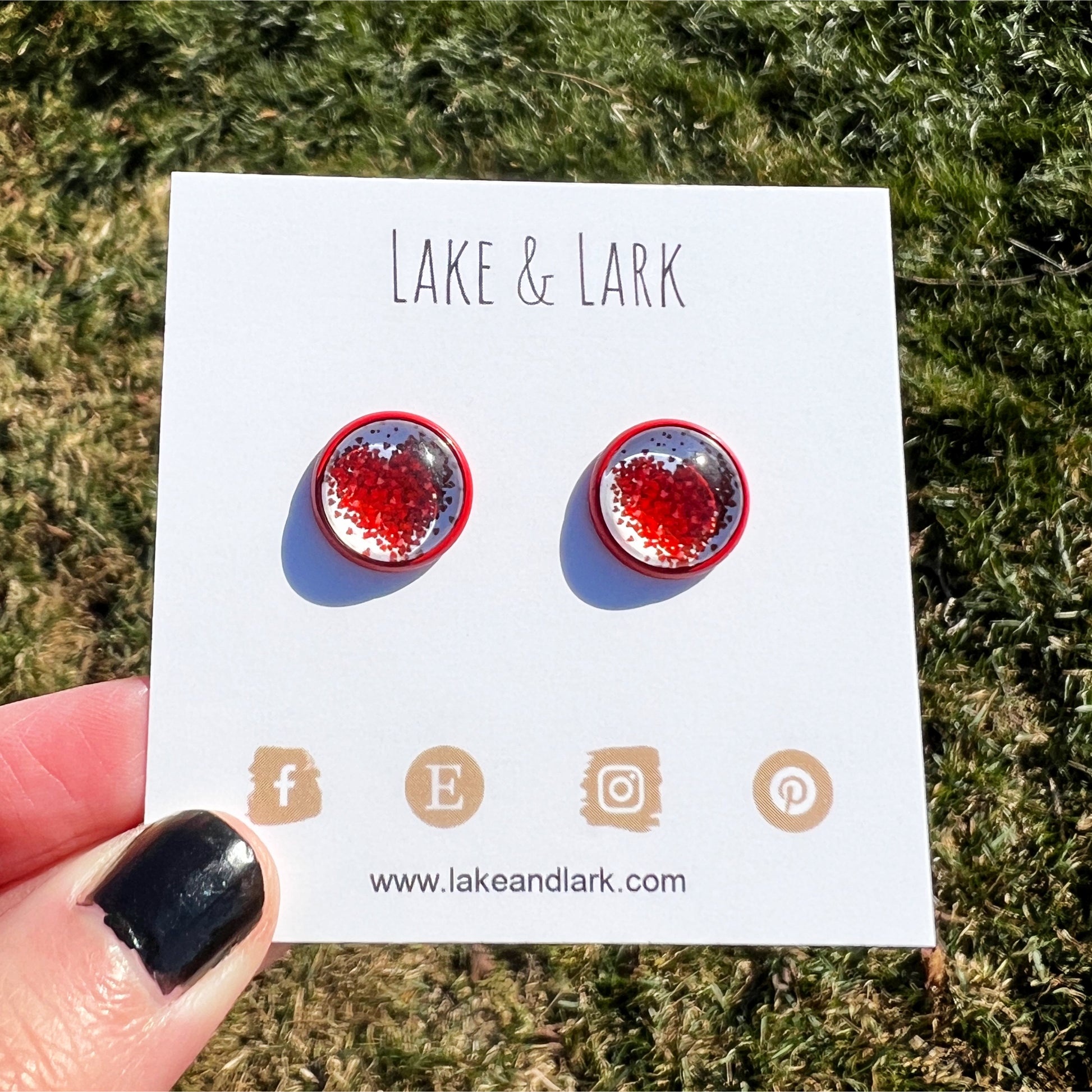 red heart valentine stud earrings lake lark (1)