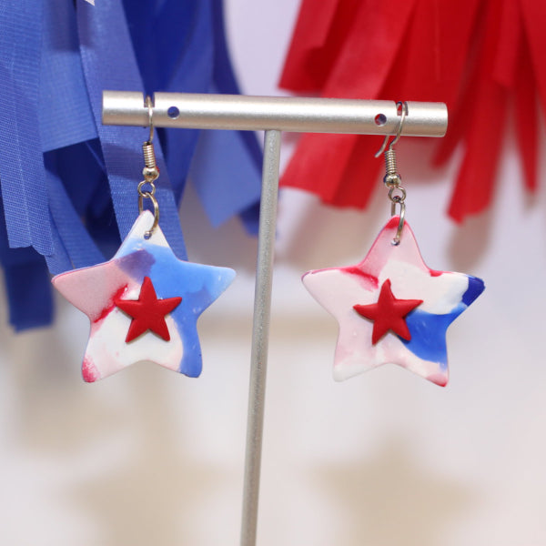 Miss Independence Star Earrings