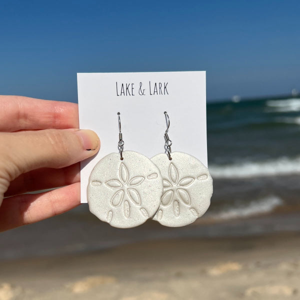 sand dollar beach wedding jewelry