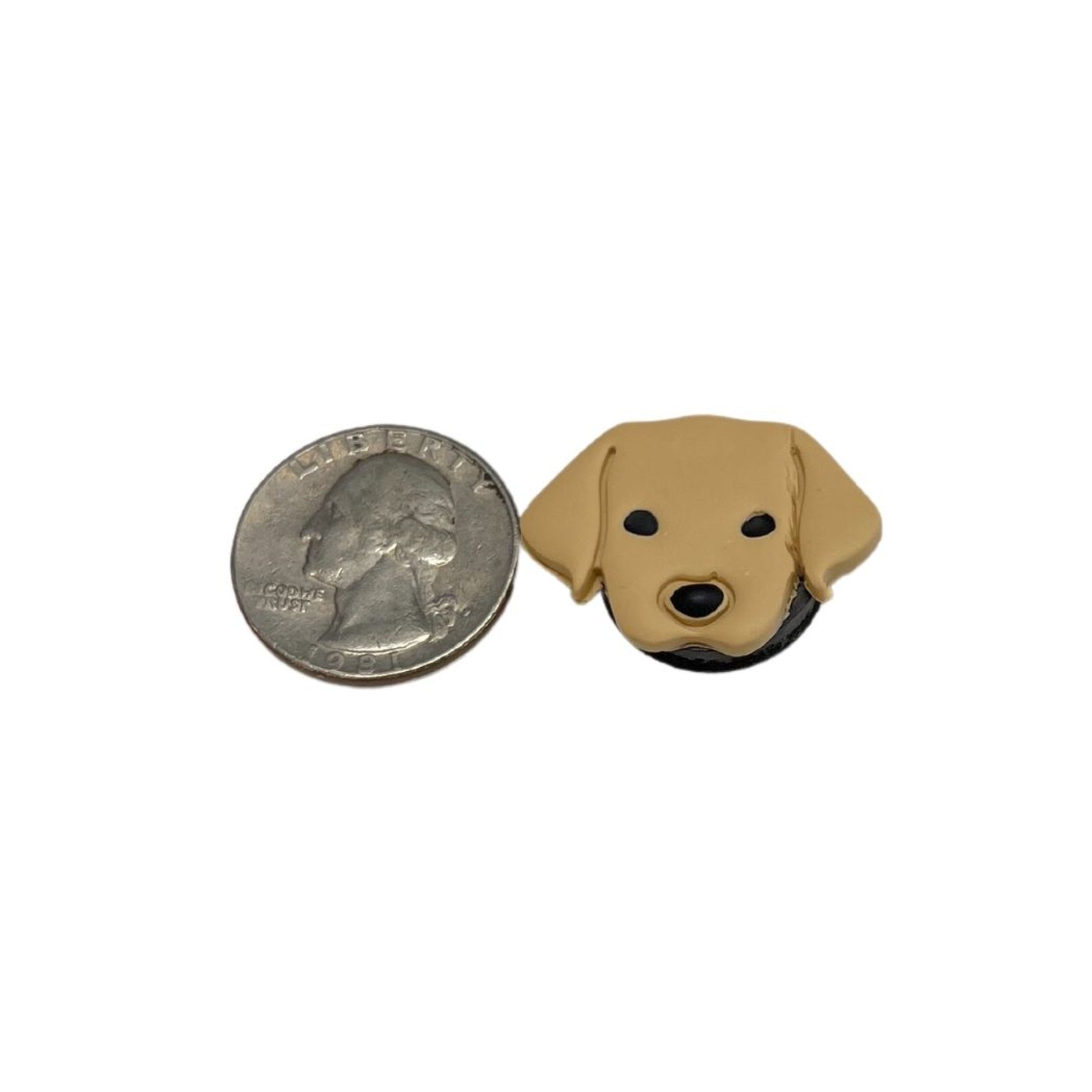 small clay dog magnet sizing lake lark