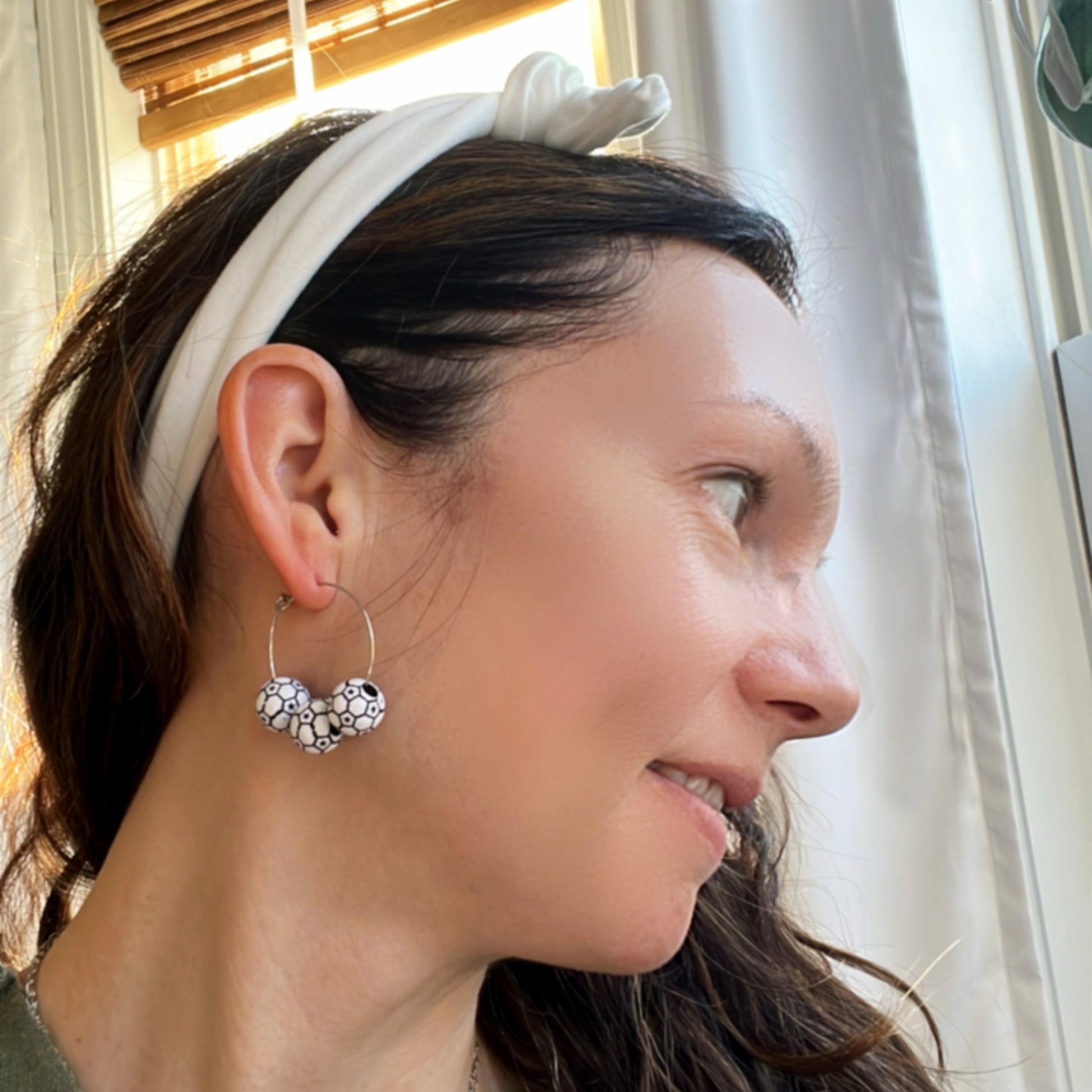 soccer ball hoop earrings lake lark (3)