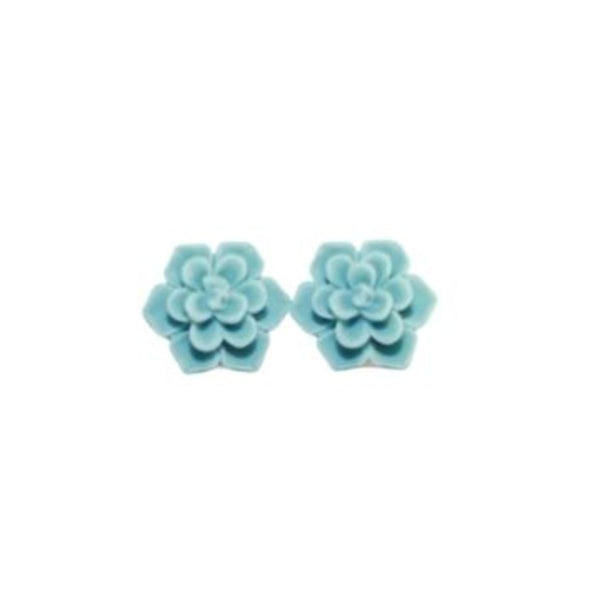 succulent plant earrings