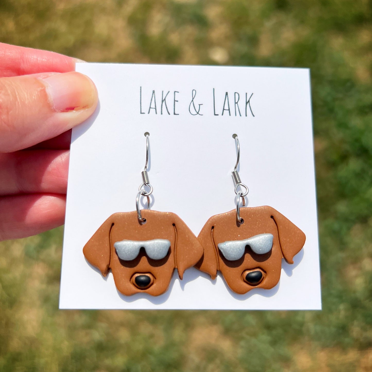 Labrador Retriever Dog Sunglasses Earrings
