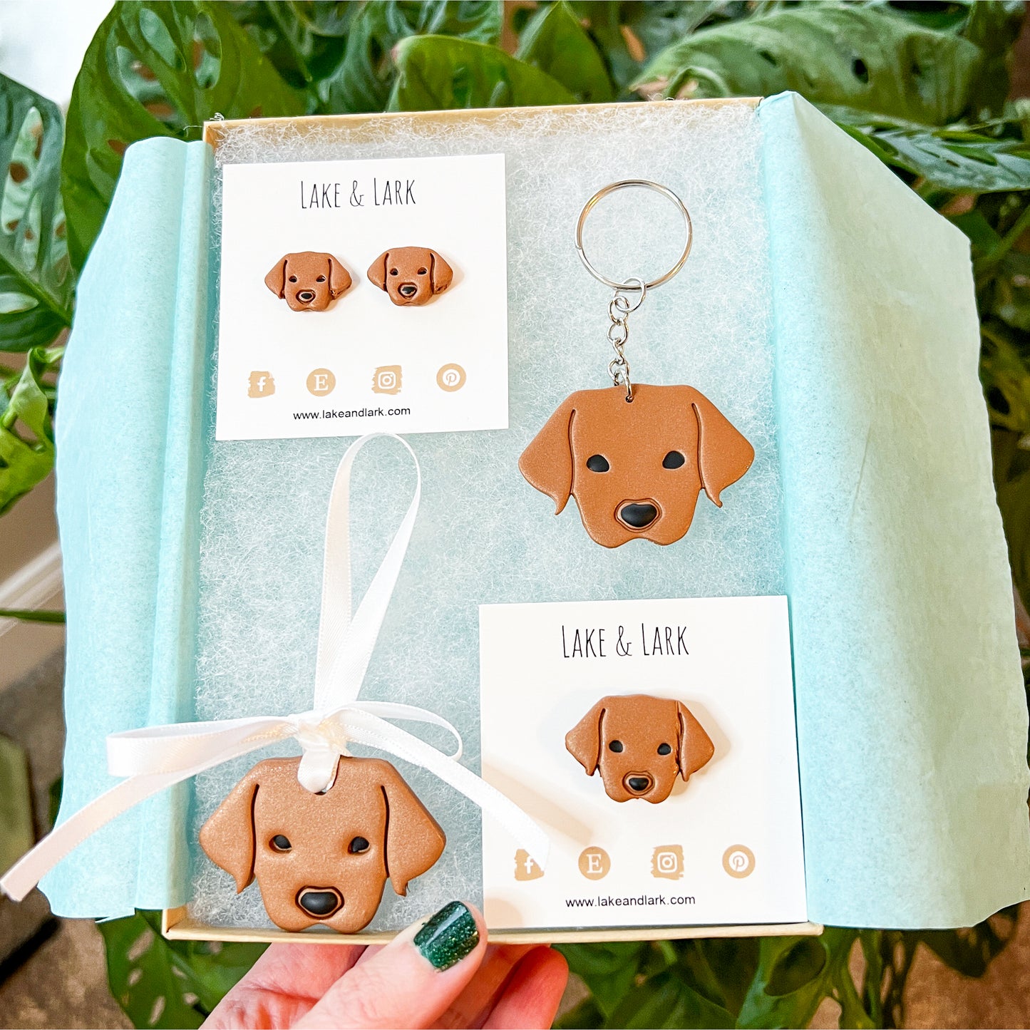 Retriever Dog Gift Box