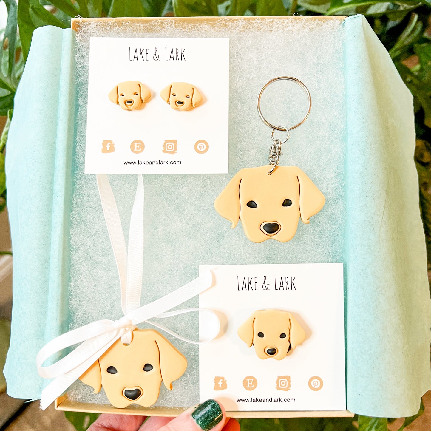 Retriever Dog Gift Box